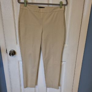 Talbots Chatham Tan Ankle Pants